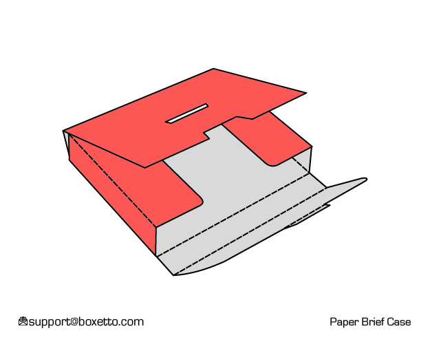 Paper Briefcase