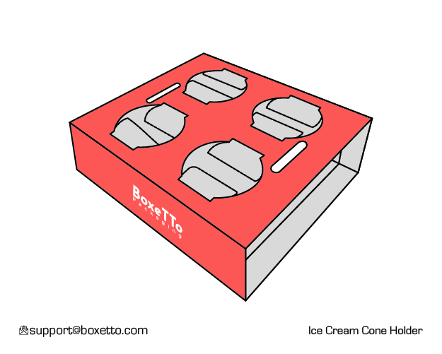 Ice Cream Cone Holder 03