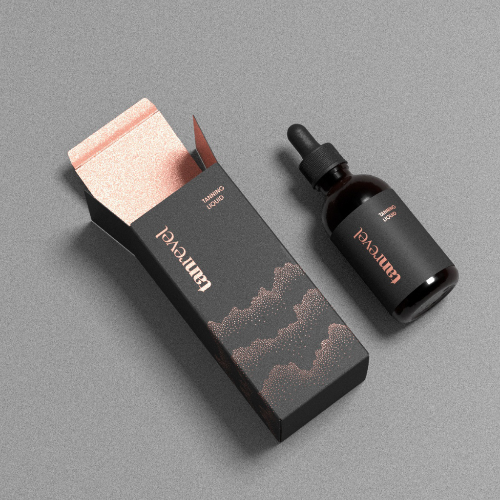 Custom Printed 100ml Bottle Boxes​
