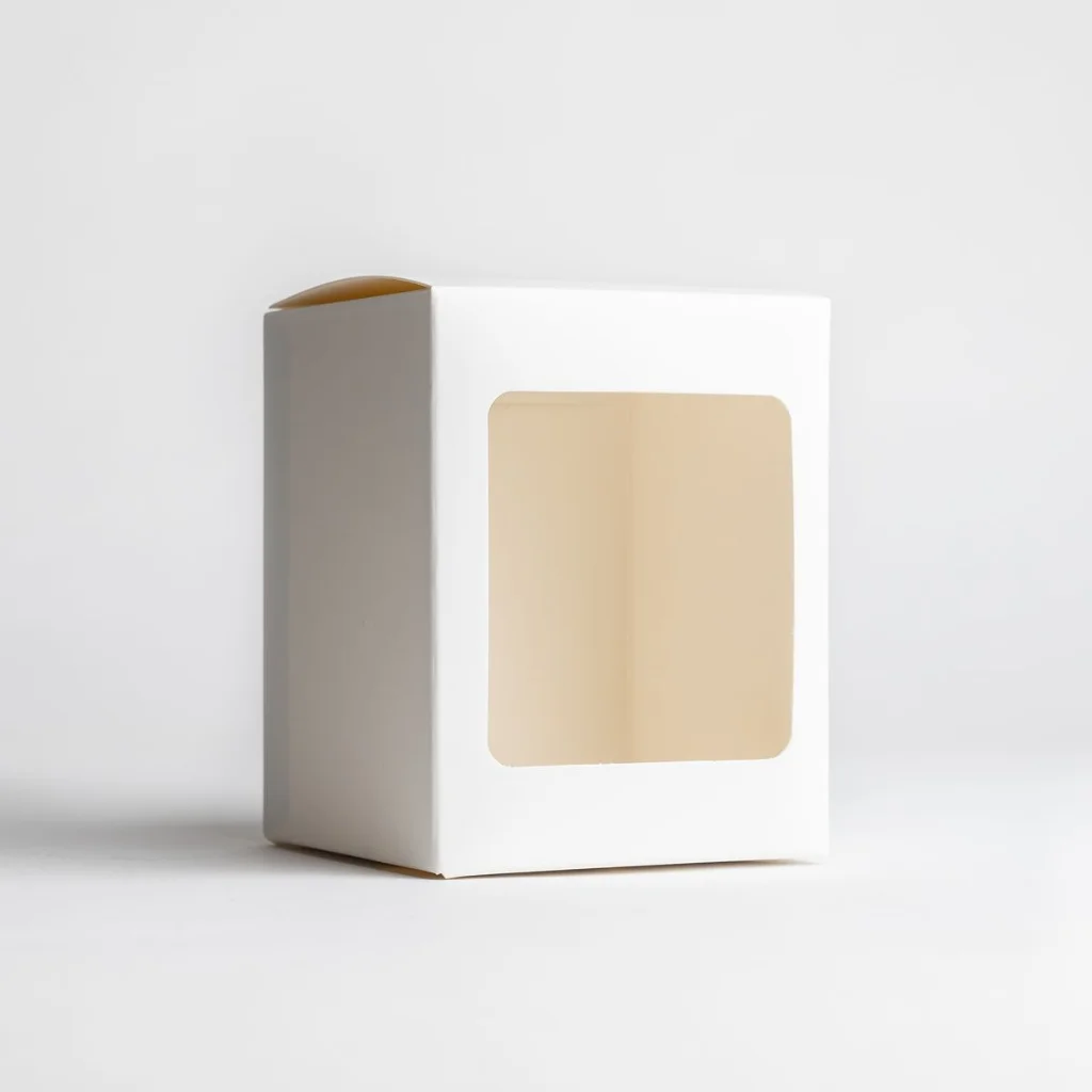 Custom soap box with window