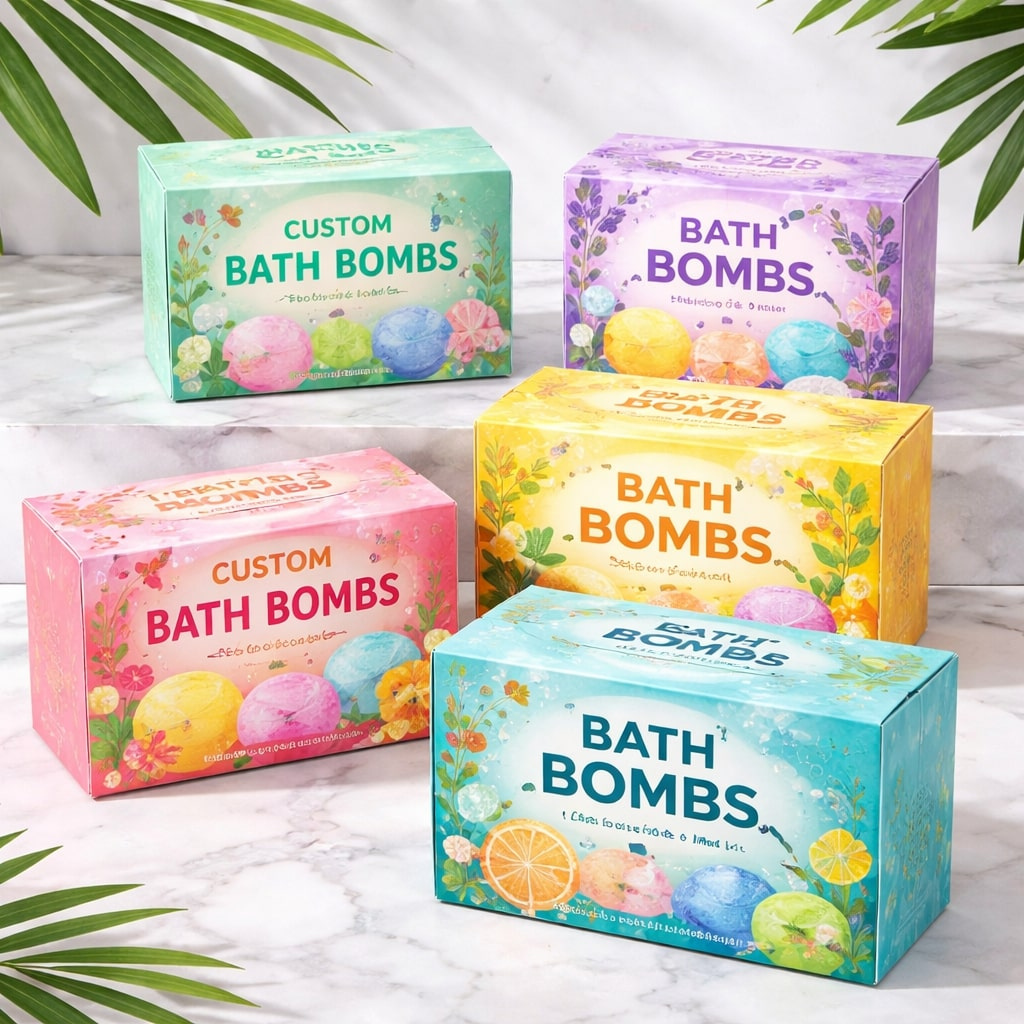 Bath Bomb Boxes