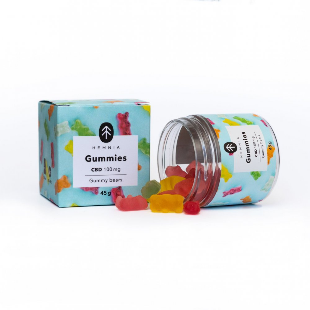 CBD Gummies Colorful Packaging