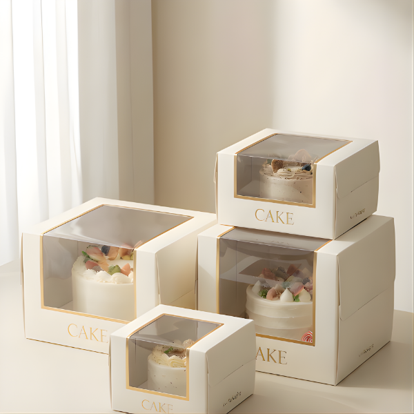 Custom Cake Boxes with Windows