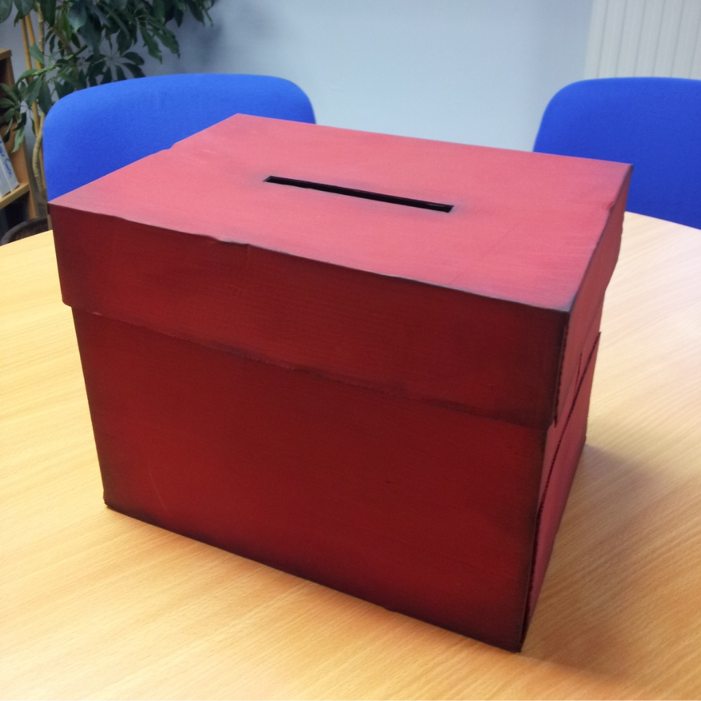Custom Cardboard Ballot Boxes