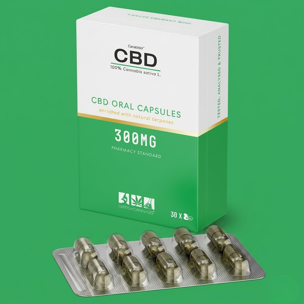 Custom CBD Capsule Boxes