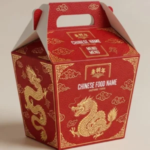 Custom Chinese Takeout Boxes