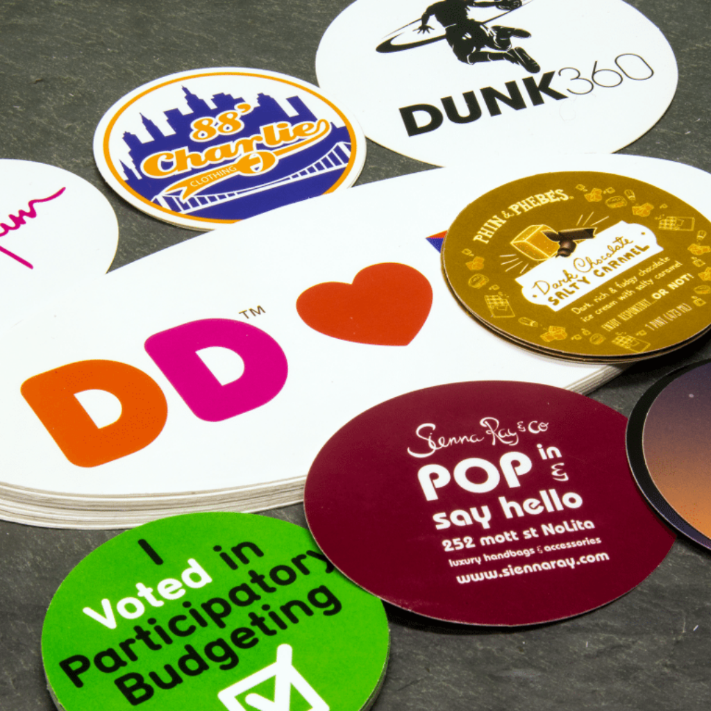Custom Glossy Stickers