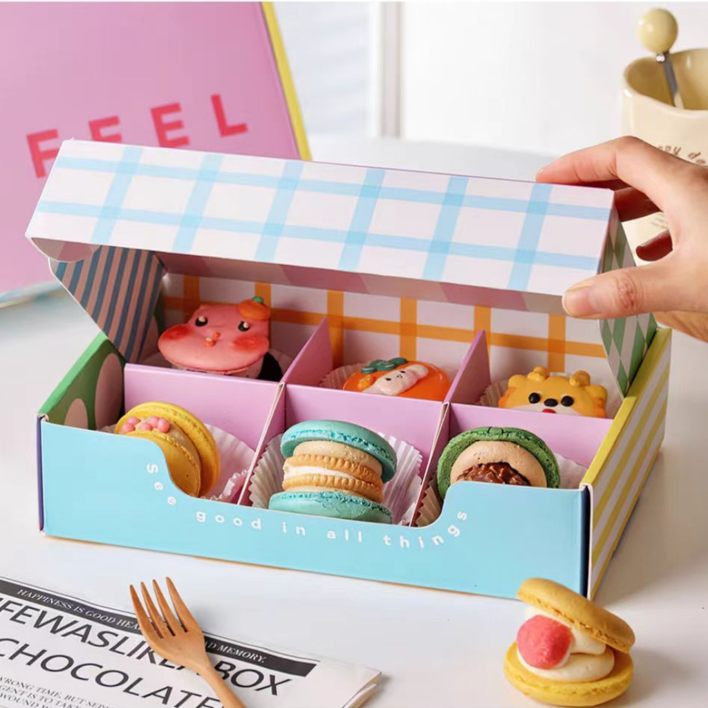 Custom Printed Macaron Boxes