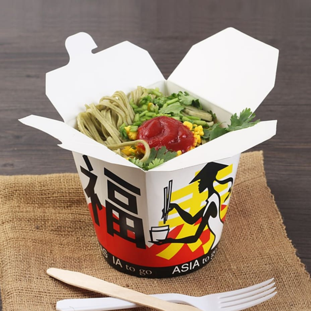 Custom Printed Noodle Boxes