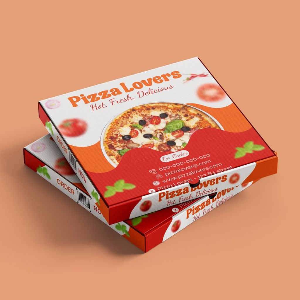 Custom Pizza boxes