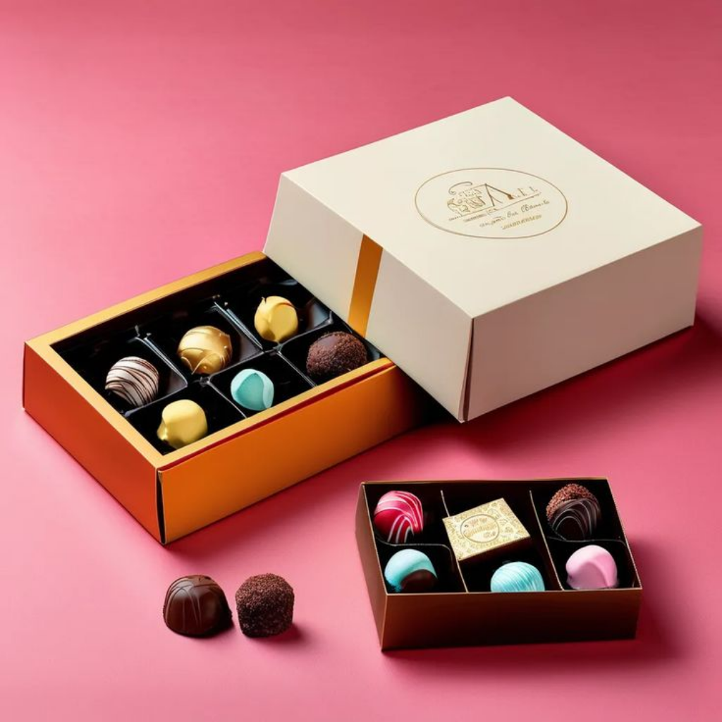 Custom Truffle Boxes with Lids​