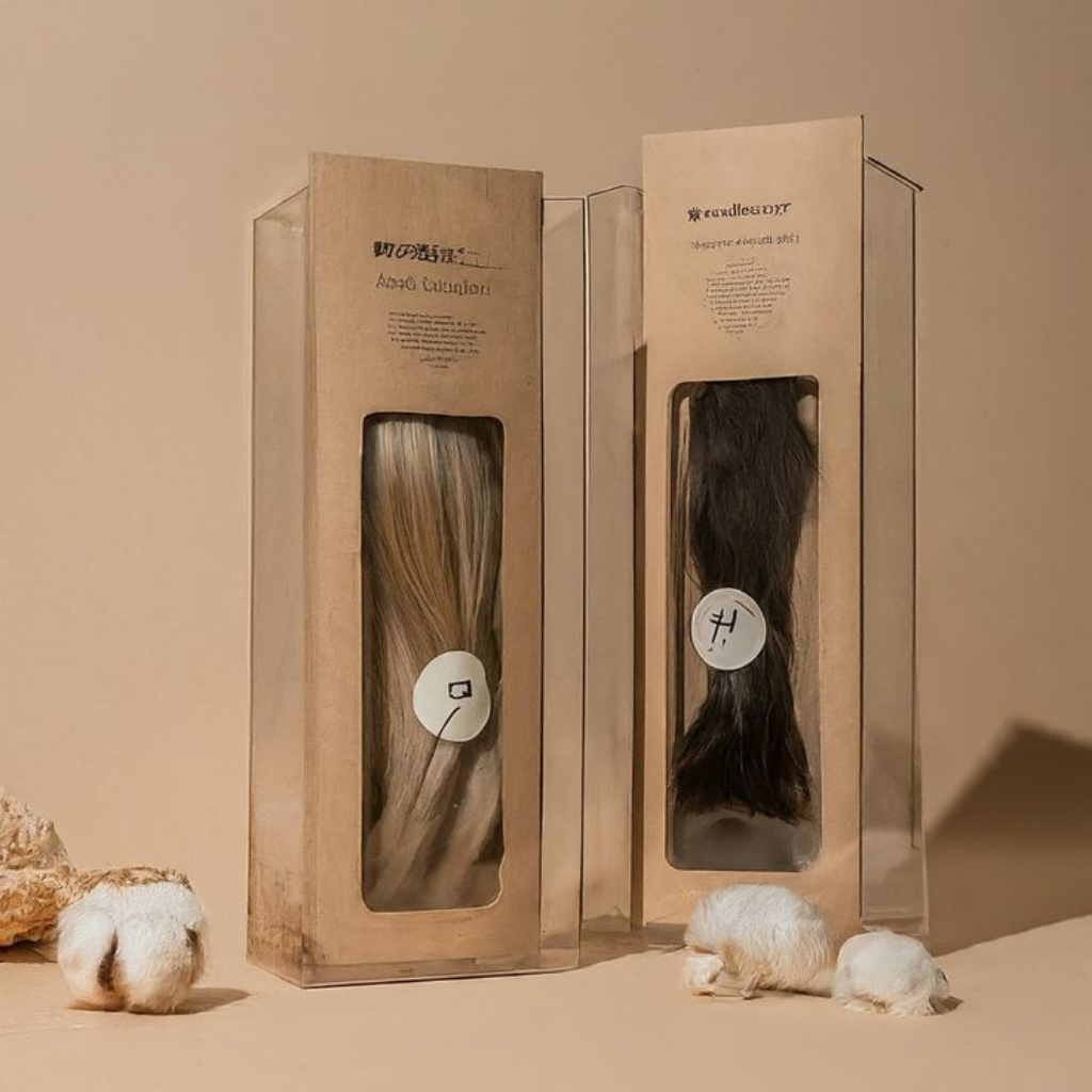 custom hair extension boxes