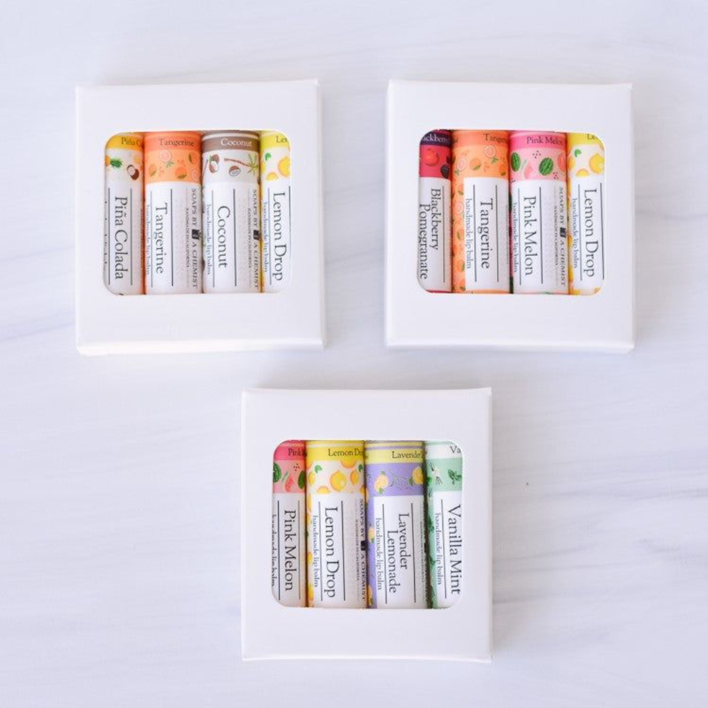 customizable lip balm boxes