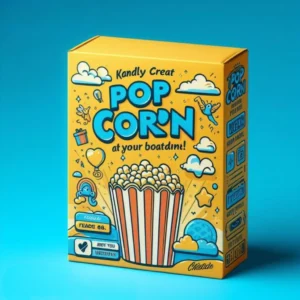 Custom Popcorn Boxes
