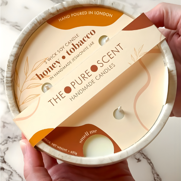 custom candle sleeves