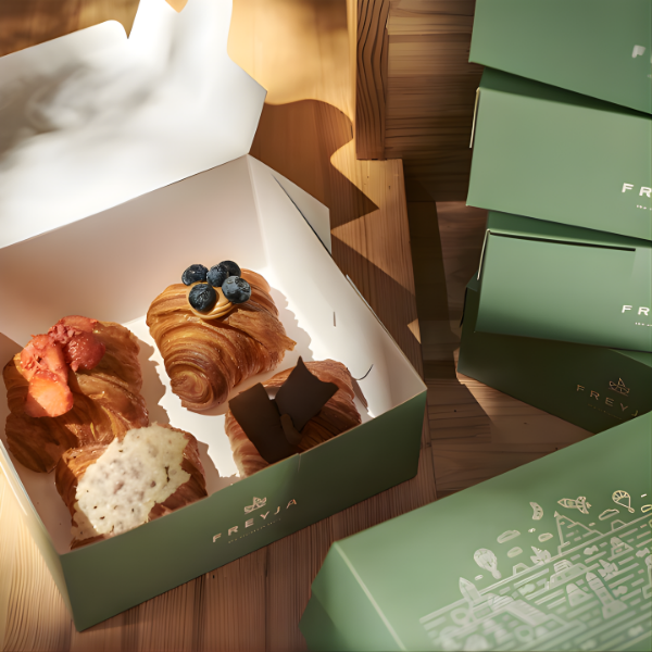 printed croissant boxes