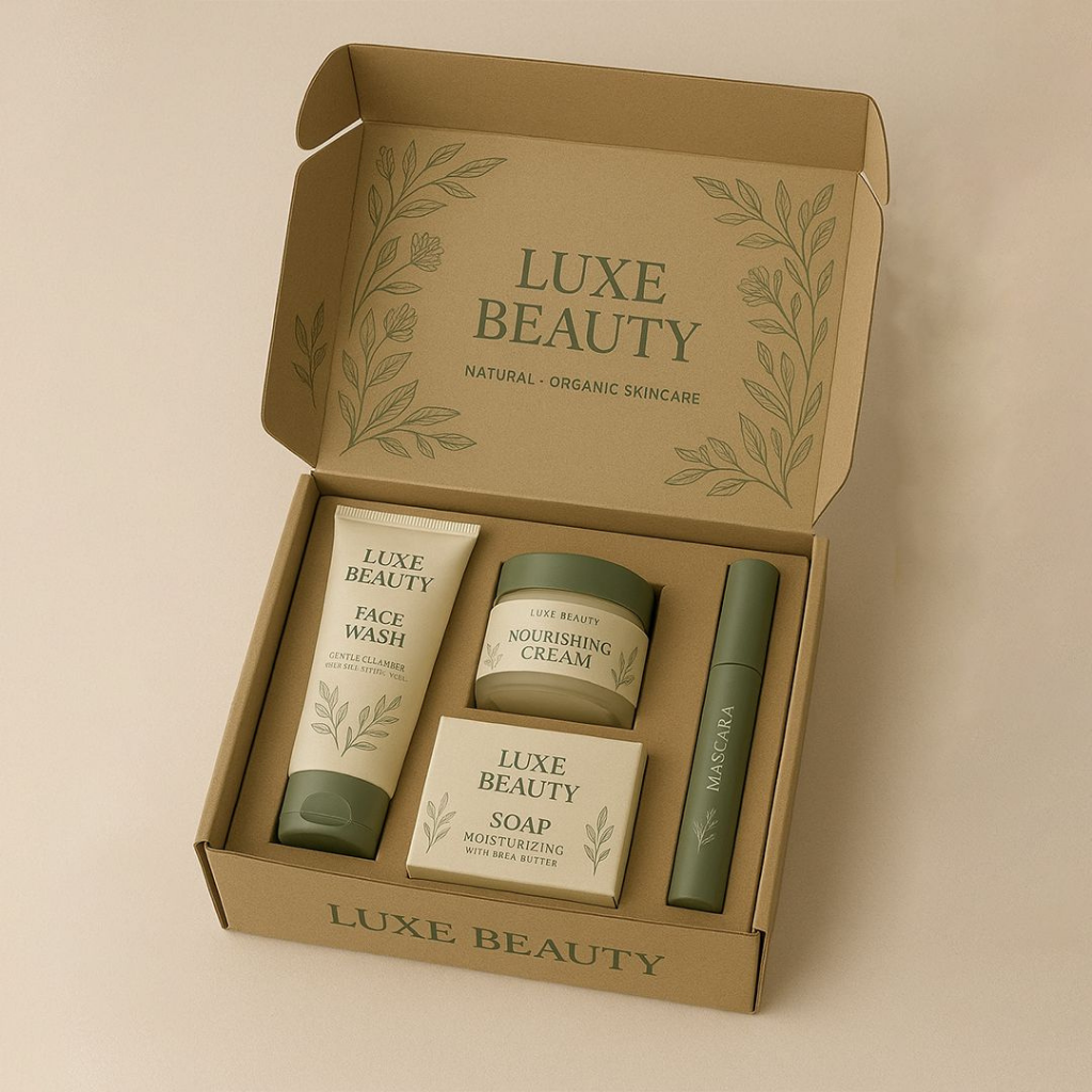 Custom Cosmetic Cardboard Boxes