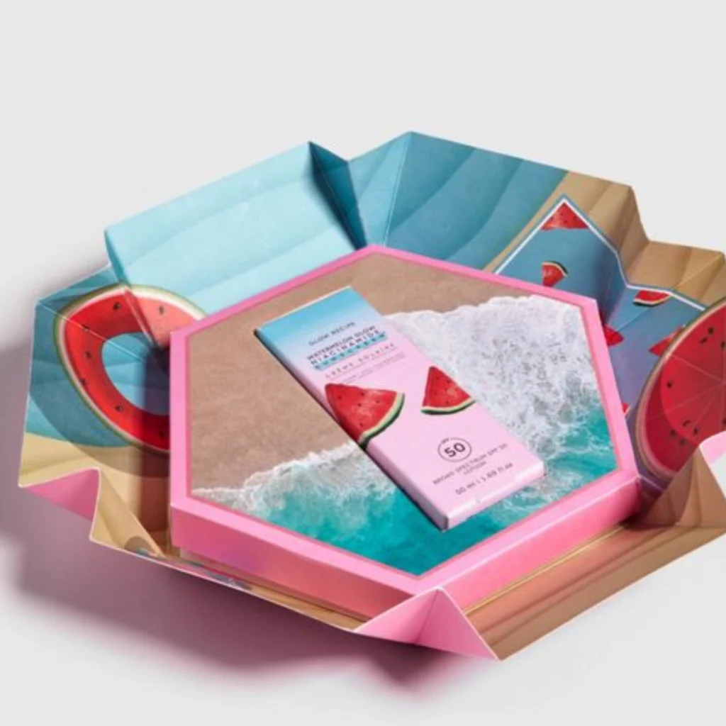 Cosmetic Hexagon Boxes