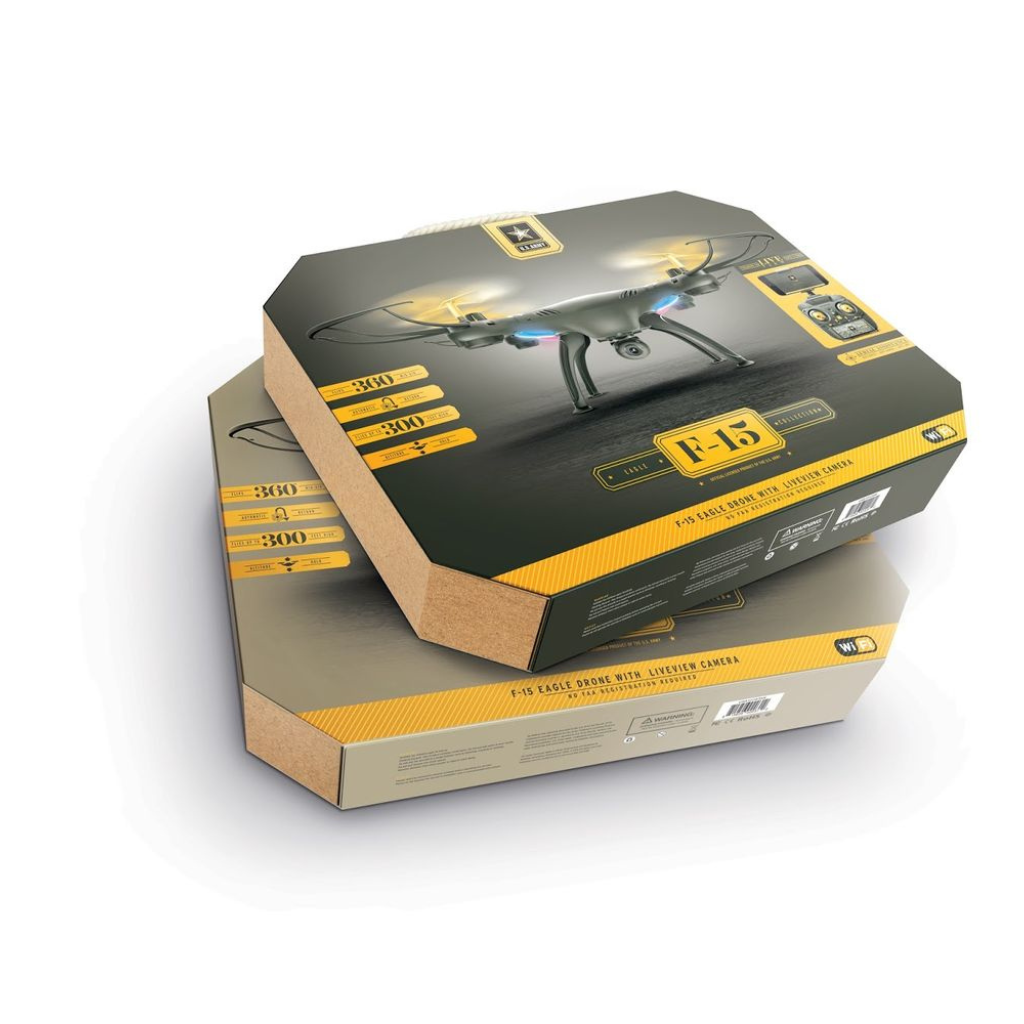 personalized printed drone packaging boxes