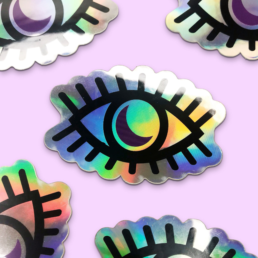 Holographic Custom Stickers
