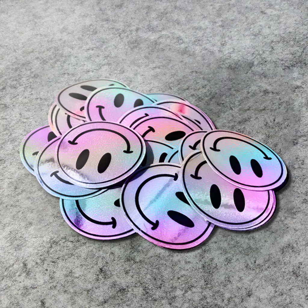 Holographic Custom Stickers