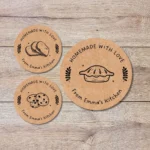 Custom Kraft Stickers