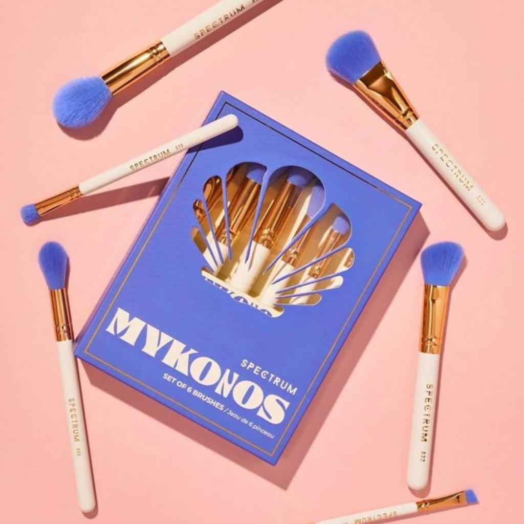 personalized makeup brush box