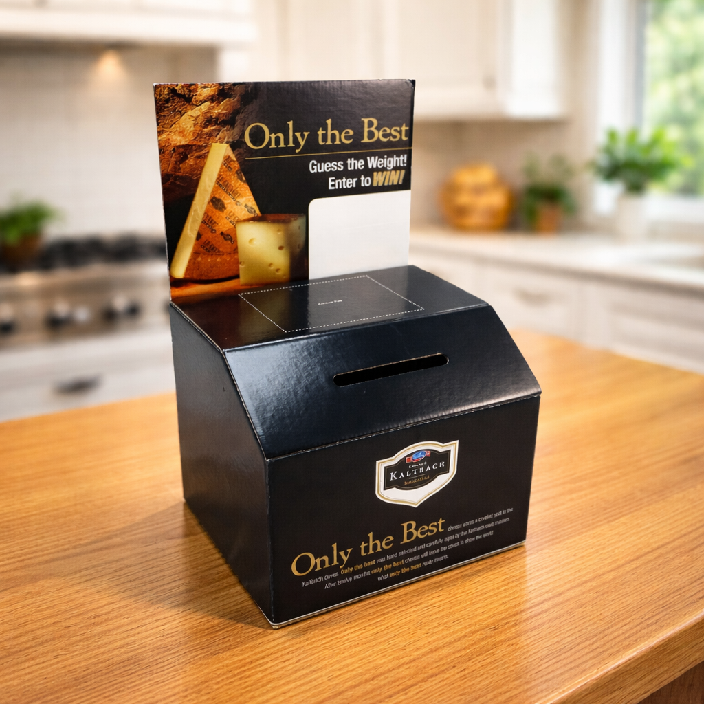 custom ballot boxes with logo