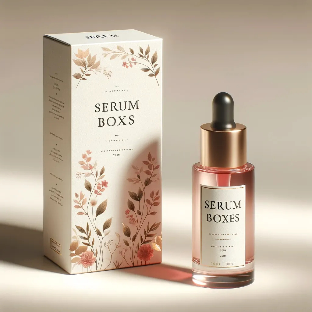 Custom Serum jar box