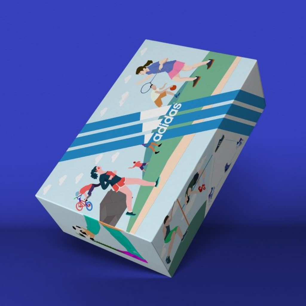 shoe box packaging