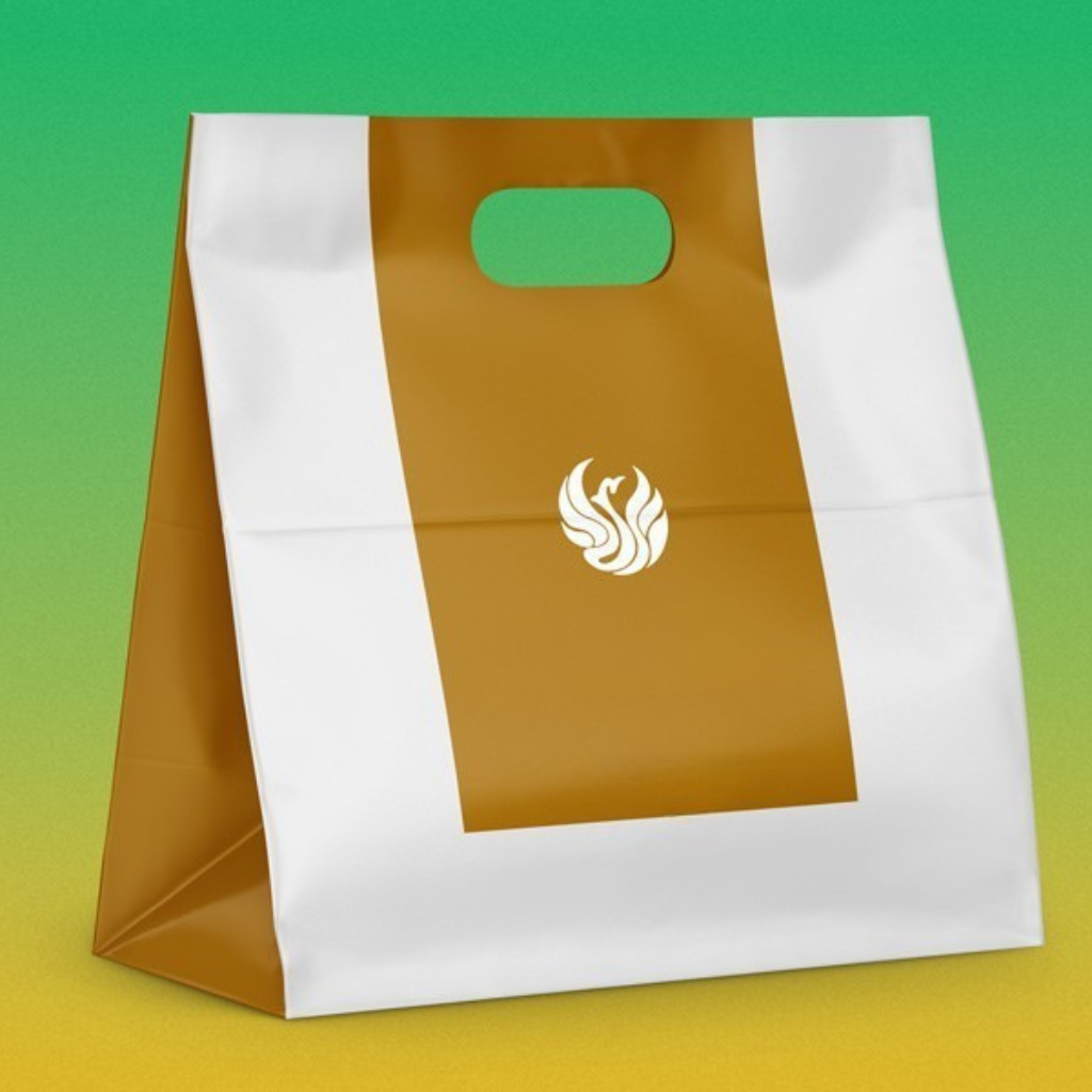 custom printed takeout bags