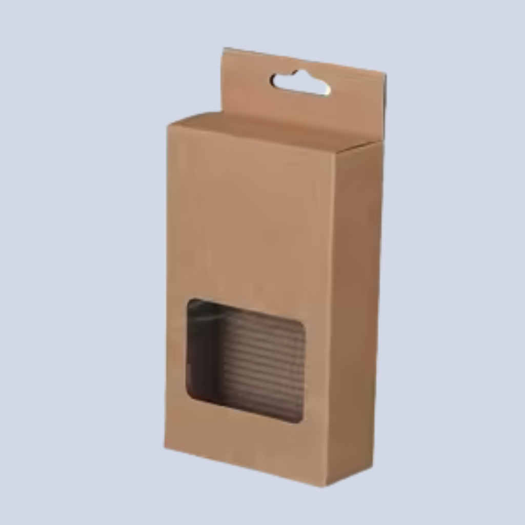 hanger boxes with a window