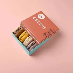 Kraft Macaron Boxes