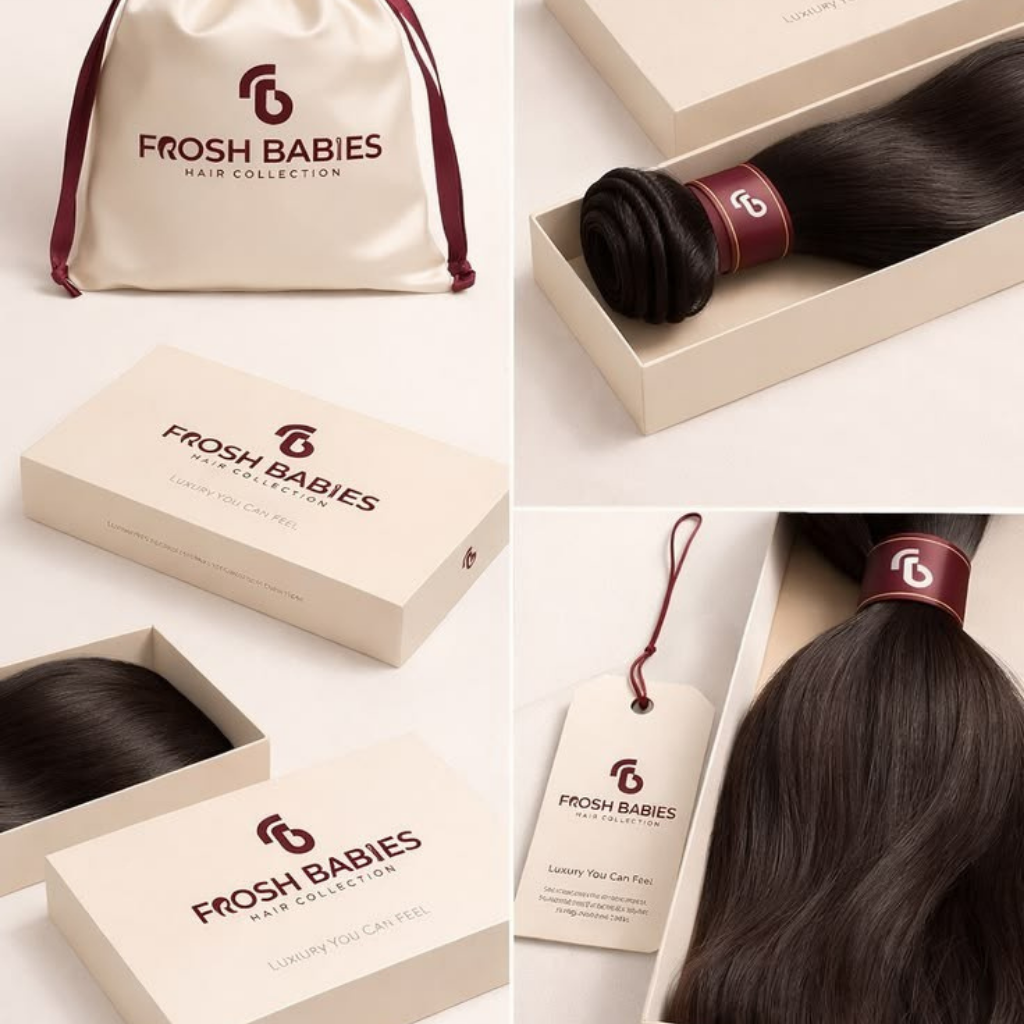 Luxury Hair Extension Packaging