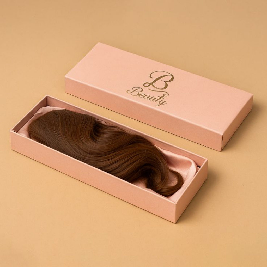 luxury hair extension packaging box