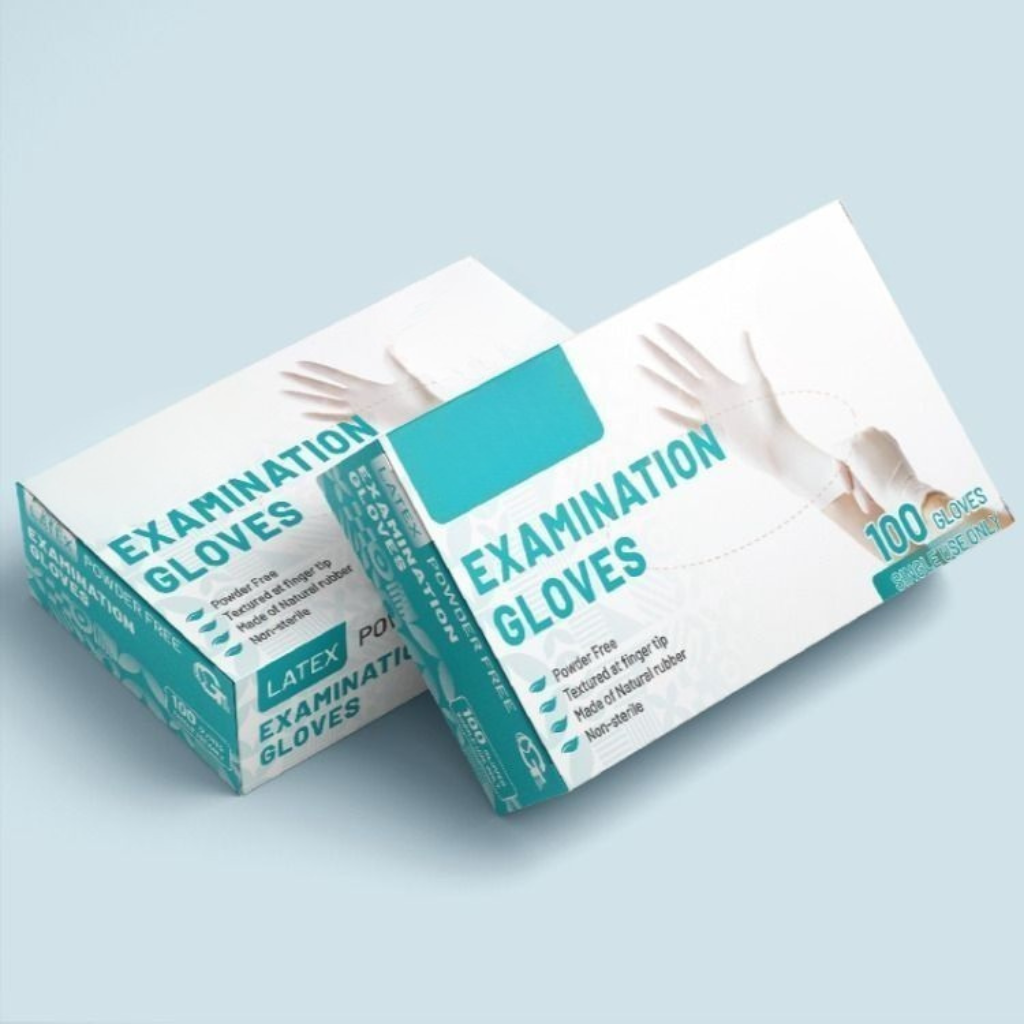 custom printed gloves packaging