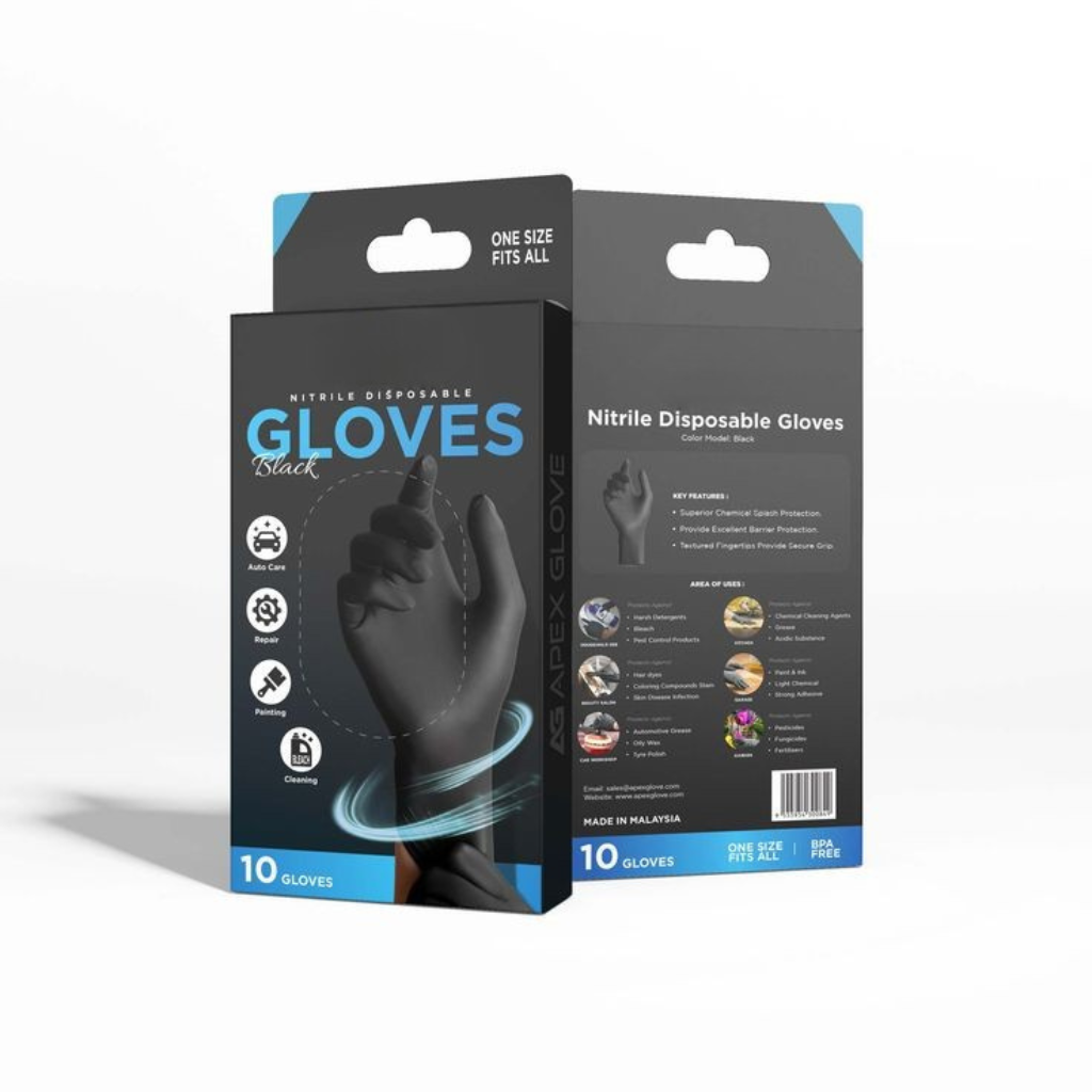Silicone Gloves Packaging