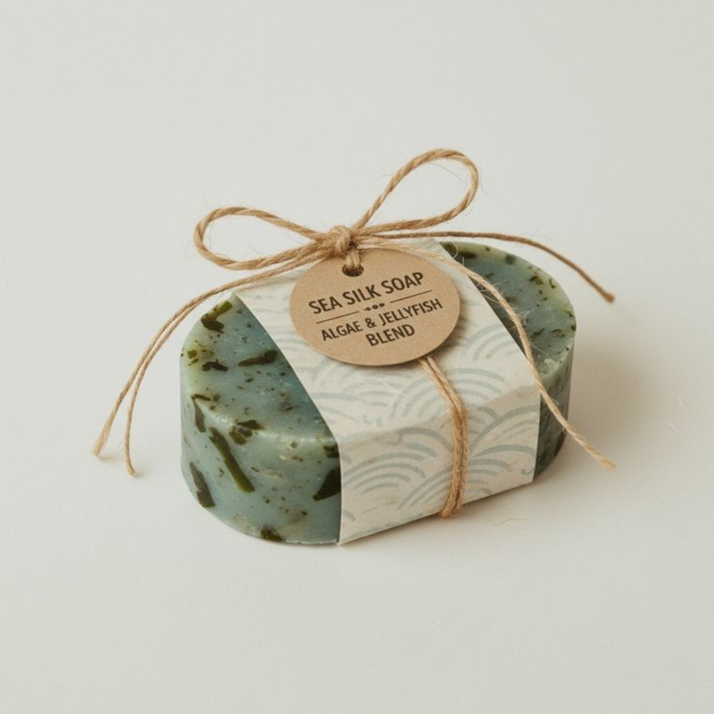 soap sleeve packaging with logos