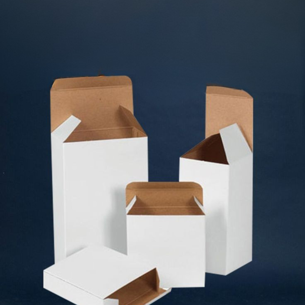 White Reverse Tuck Box