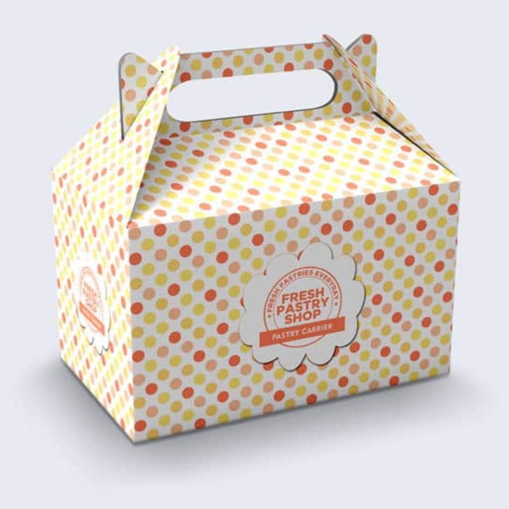 printed food gable boxes