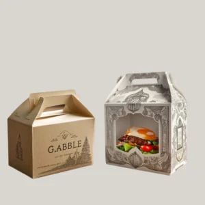 Custom Food Gable Box