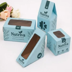 Custom Food Packaging with Die Cut Window