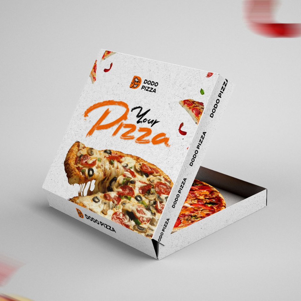 printed pizza packaging boxes