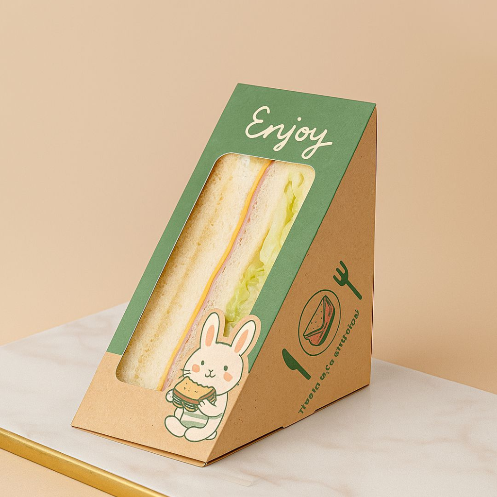 custom sandwich boxes with logo