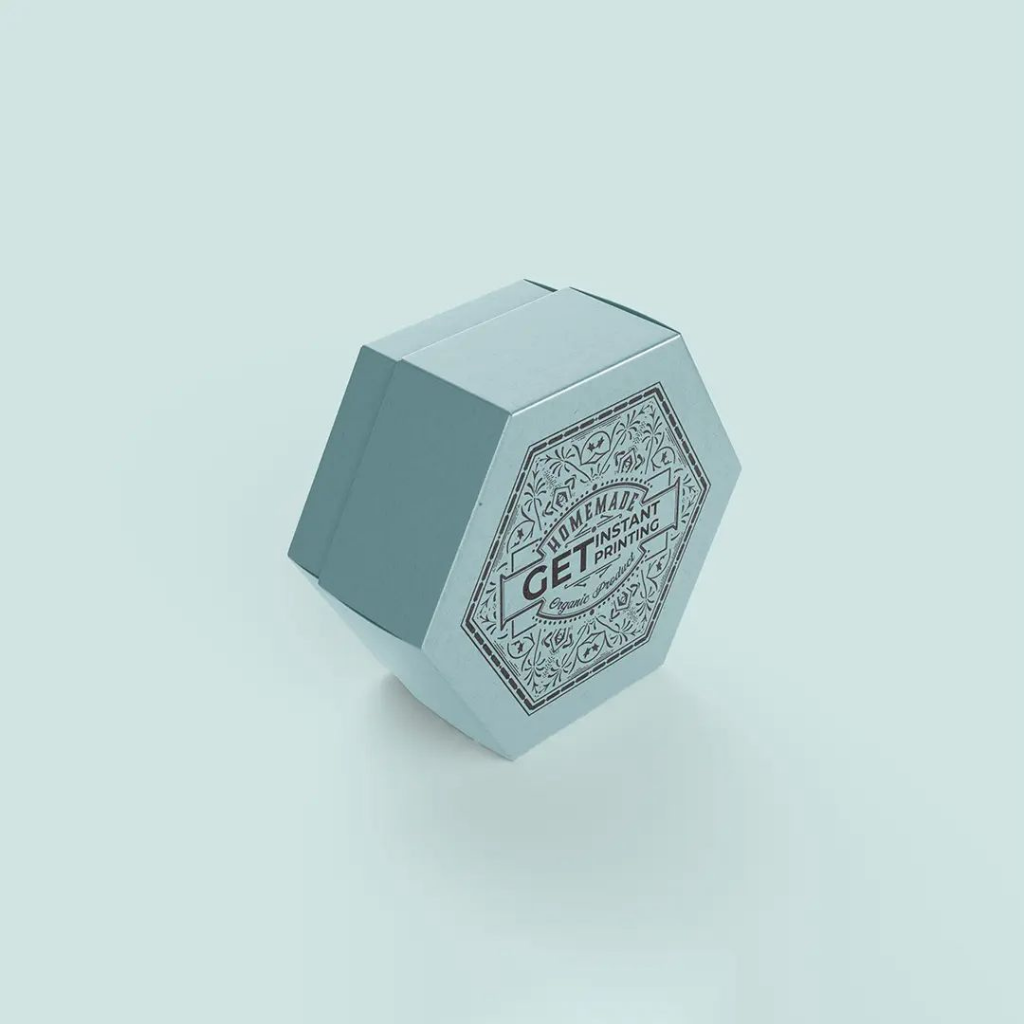 hexagon gift packaging