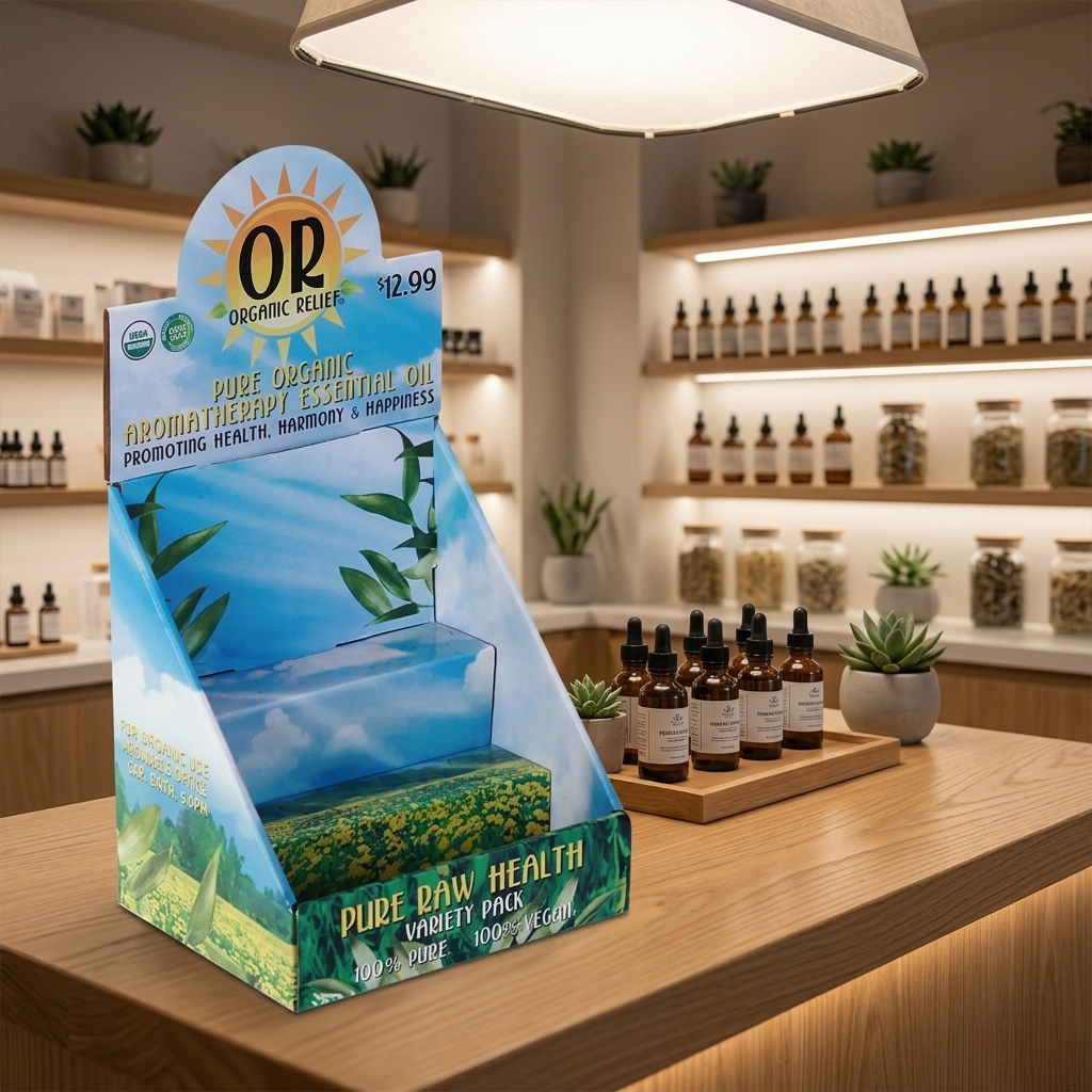 custom health counter display boxes​