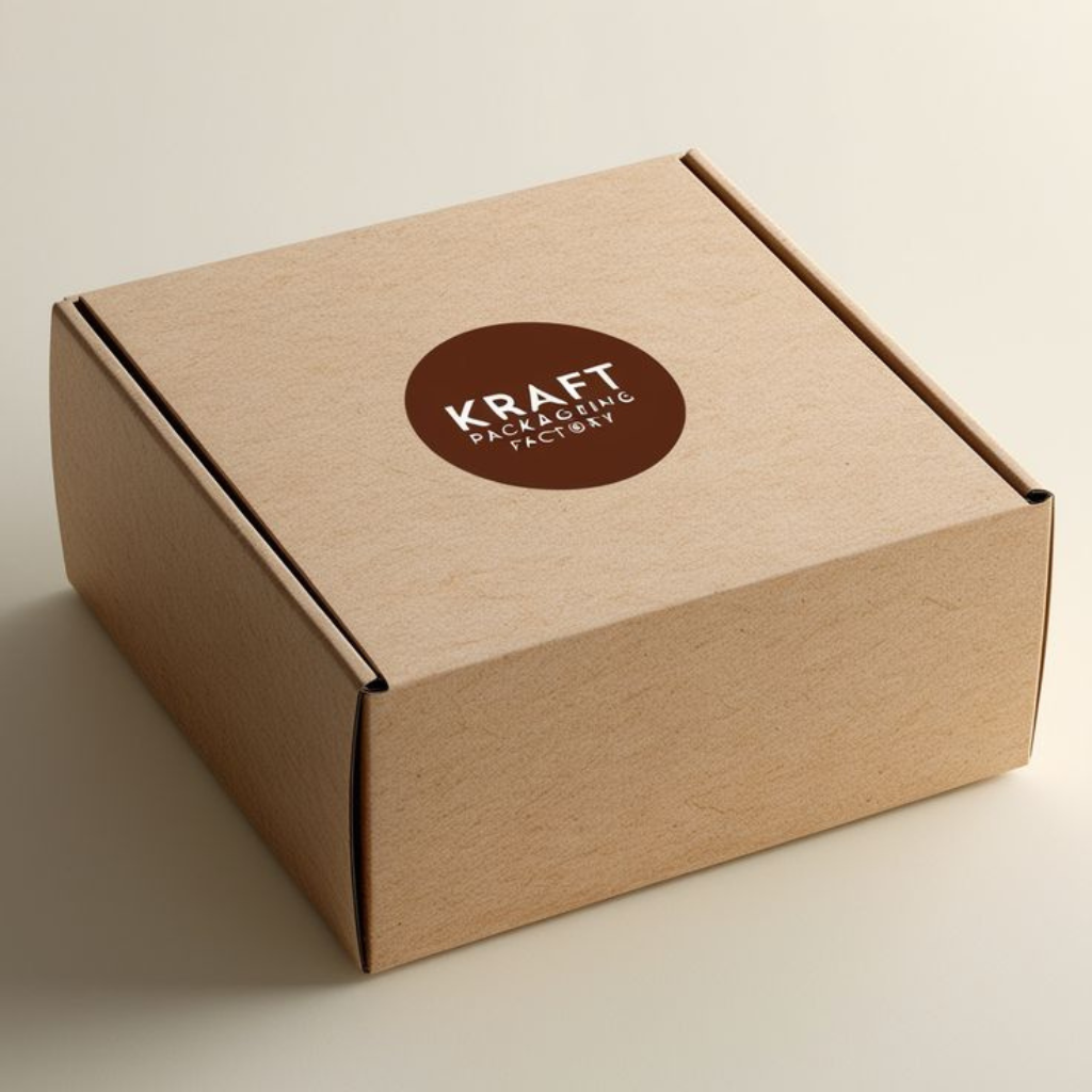kraft gift boxes with logo