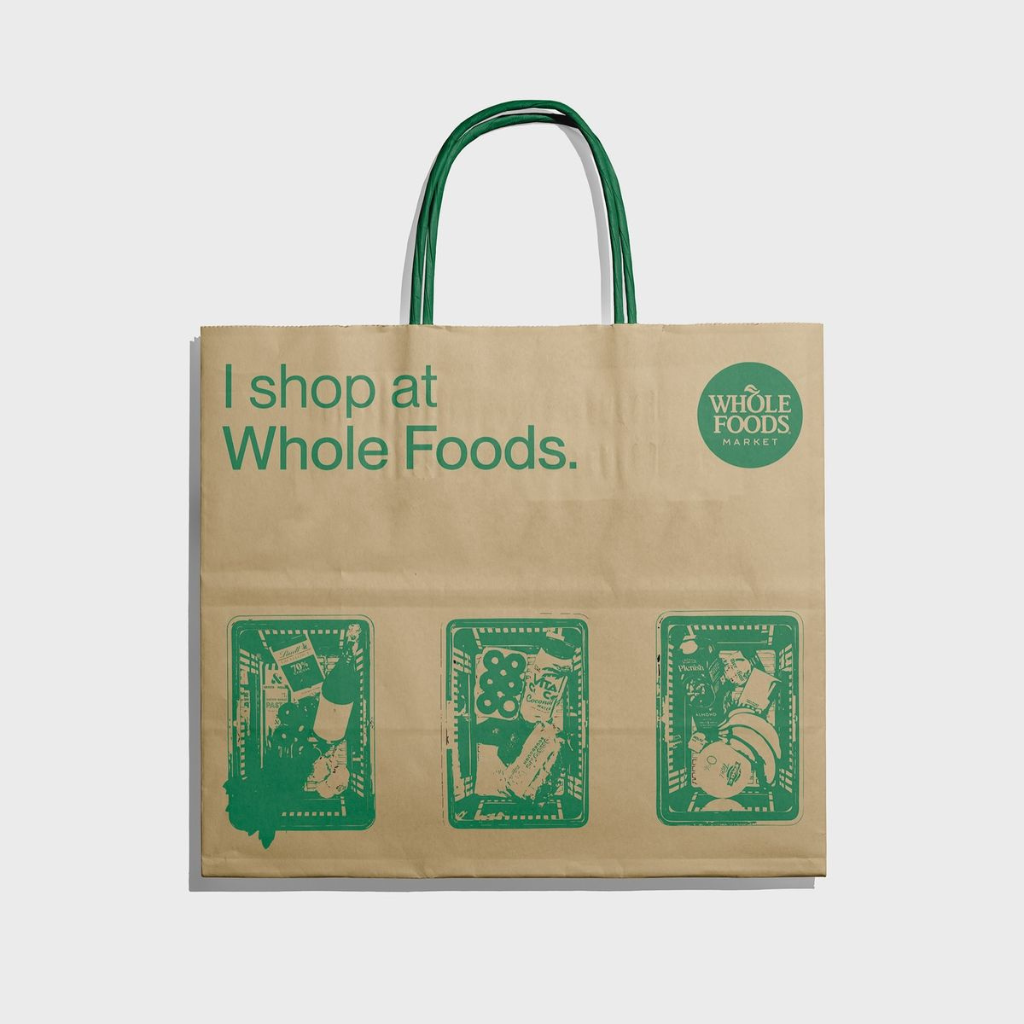custom paper grocery bags