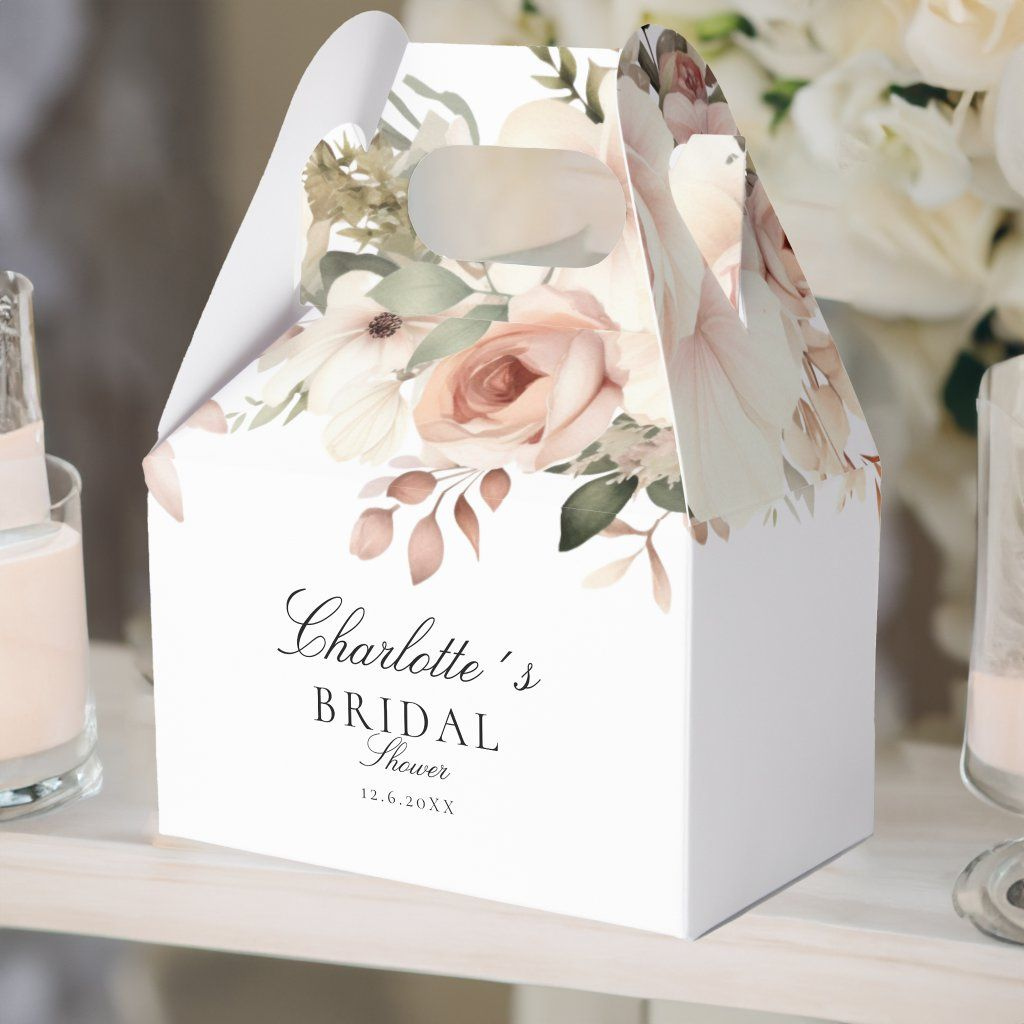 personalized wedding gable boxes