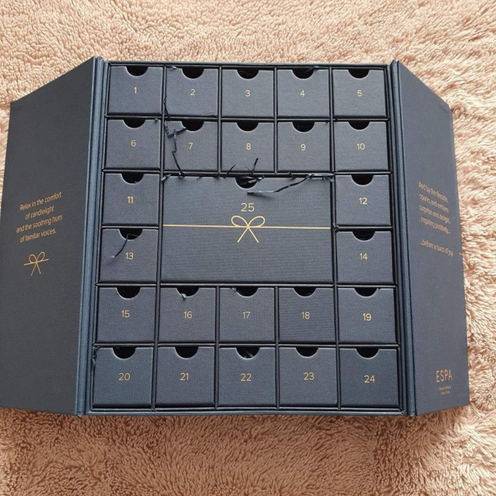 Advent packaging boxes